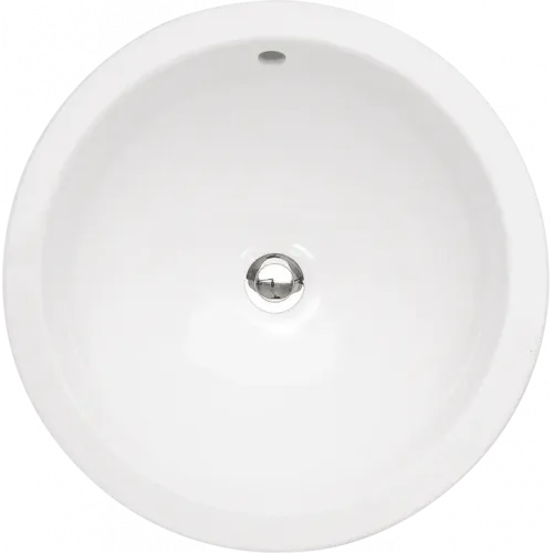 Loop & Friends Встраиваемая раковина, 61404501, 450 x 450 x 205 mm, Альпийский белый, с переливом, нешлифованный