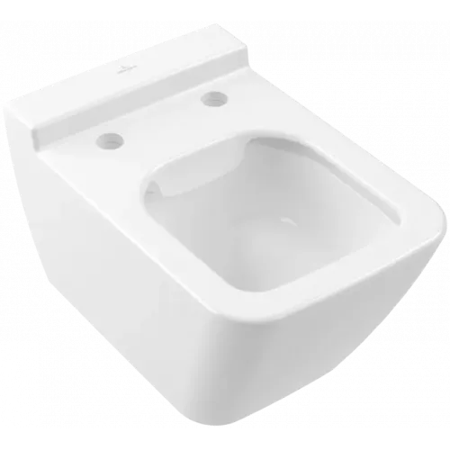 Villeroy & Boch Finion Унитаз с открытым смывным краем, настенный, Альпийский белый CeramicPlus 4664R0R1