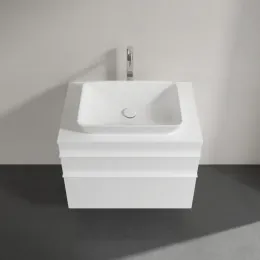 Villeroy & Boch Venticello Тумба под раковину, 2 выдвижных ящика, 757 x 606 x 502 mm, Glossy White / Glossy White A94002DH