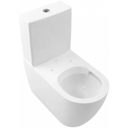 Villeroy & Boch Subway 2.0 Унитаз-компакт с открытым смывным краем, напольный, Альпийский белый 5617R001