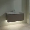 Villeroy & Boch Subway 3.0 Тумба под раковину, с подсветкой, 1 выдвижной ящик, 973 x 429 x 478 mm, Taupe C569L2VM