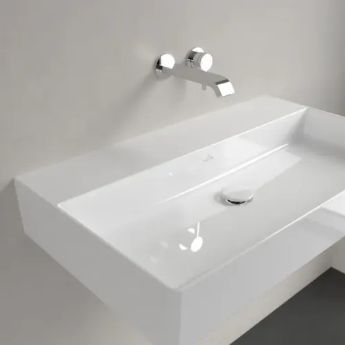 Villeroy & Boch Memento 2.0 Pаковина, 800 x 470 x 140 mm, Альпийский белый CeramicPlus, без перелива, шлифованный 4A228FR1