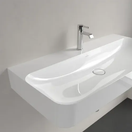 Villeroy & Boch Finion Pаковина, 1000 x 470 x 165 mm, Альпийский белый CeramicPlus, без перелива 4168A2R1