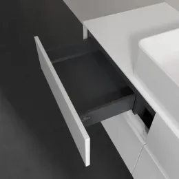Villeroy & Boch Collaro Тумба под раковину, 4 выдвижных ящика, 1200 x 548 x 500 mm, Glossy White / Glossy White C04100DH