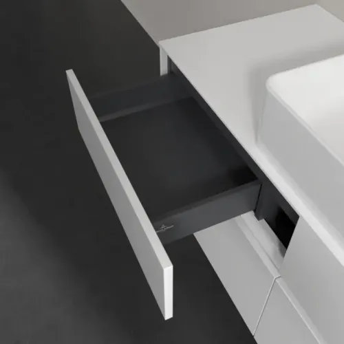Villeroy & Boch Collaro Тумба под раковину, 4 выдвижных ящика, 1200 x 548 x 500 mm, Glossy White / Glossy White C04100DH