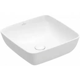 Villeroy & Boch Artis Раковина для установки на столешницу, 410 x 410 x 130 mm, Альпийский белый CeramicPlus, без перелива 417841R1