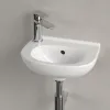 Villeroy & Boch O.novo Раковина компактная, 360 x 270 x 160 mm, Альпийский белый, с переливом 53603901