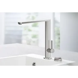 Villeroy & Boch Finera Однорычажный смеситель для мойки Однорычажный смеситель для мойки, выкл Нержавеющая сталь, Золотистый матовый 92700003