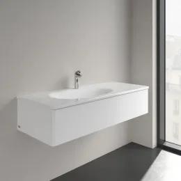 Villeroy & Boch Antao Pаковина для установки на тумбу, 1200 x 500 x 150 mm, Альпийский белый CeramicPlus, со скрытым переливом 4A77LBR1