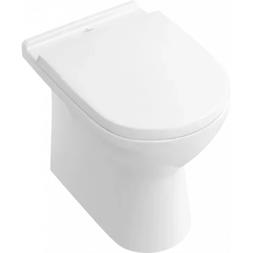 Villeroy & Boch O.novo Унитаз с вертикальным смывом, напольный, Альпийский белый CeramicPlus 565710R1