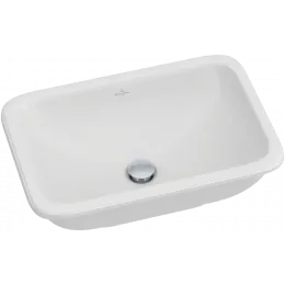 Villeroy & Boch Loop & Friends Встраиваемая раковина, 600 x 405 x 185 mm, Альпийский белый, с переливом, нешлифованный 61450001