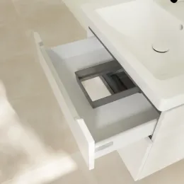 Villeroy & Boch Subway 2.0 Тумба под раковину, 2 выдвижных ящика, 637 x 590 x 454 mm, White Wood A91000E8