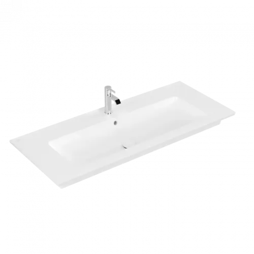 Villeroy & Boch Venticello Pаковина для установки на тумбу, 1200 x 500 x 175 mm, Stone White CeramicPlus, с переливом 4104CLRW