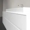 Villeroy & Boch Collaro Тумба под раковину, с подсветкой, 4 выдвижных ящика, 1600 x 548 x 500 mm, Glossy White / Glossy White C030B0DH