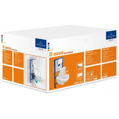 Villeroy & Boch O.novo 5660D301 Унитаз с сидением 9m38s101