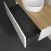 Villeroy & Boch Antao Тумба под раковину, с подсветкой, 1 выдвижной ящик, 1000 x 360 x 500 mm, лицевая поверхность без текстурированной отделки, Glossy White Lacquer / Honey Oak L31051GF