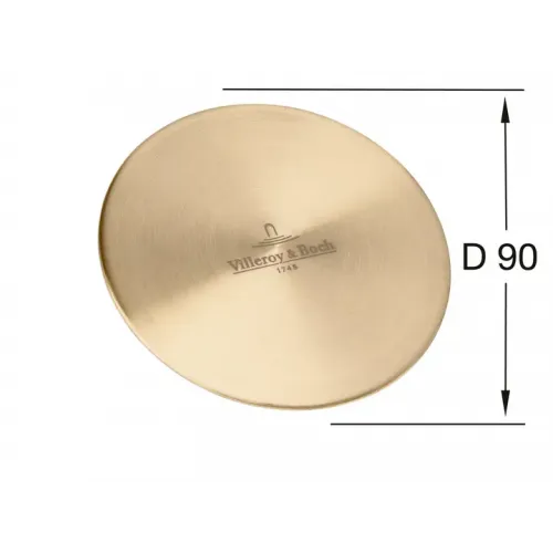 Villeroy & Boch Принадлежности Крышка клапана, выкл Нержавеющая сталь 96241503