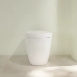Villeroy & Boch Subway 2.0 Унитаз с открытым смывным краем, напольный, Альпийский белый CeramicPlus 5602R0R1