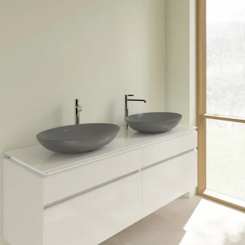 Раковина накладная Villeroy & Boch Loop&Friends 62 x 42 см Graphite CeramicPlus 4A4800i4