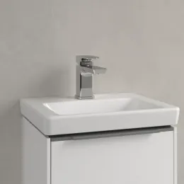Villeroy & Boch Subway 3.0 Раковина компактная, 370 x 305 x 130 mm, Альпийский белый CeramicPlus, без перелива 437038R1