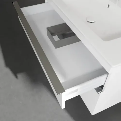 Villeroy & Boch Venticello Тумба под раковину, 2 выдвижных ящика, 953 x 590 x 502 mm, Glossy White / Glossy White A92601DH