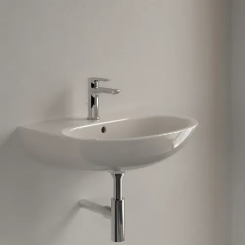 Villeroy & Boch O.novo Pаковина, 600 x 460 x 180 mm, Pergamon CeramicPlus, с переливом 4A4060R3