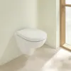 Villeroy & Boch O.novo Унитаз с открытым смывным краем Compact, настенный, Альпийский белый 5688R001