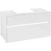 Villeroy & Boch Collaro Тумба под раковину, с подсветкой, 2 выдвижных ящика, 1000 x 548 x 500 mm, Glossy White / Glossy White C016B0DH