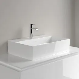 Villeroy & Boch Memento 2.0 Раковина для установки на столешницу, 600 x 420 x 140 mm, Альпийский белый, без перелива 4A076101