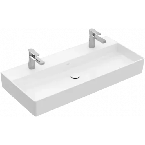 Villeroy & Boch Memento 2.0 Pаковина, 1000 x 470 x 135 mm, Альпийский белый, без перелива, шлифованный 4A221K01