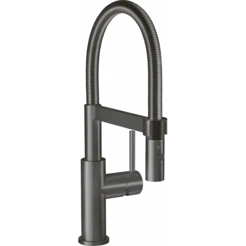 Villeroy & Boch Steel Expert Compact Однорычажный смеситель для мойки Однорычажный смеситель для мойки, выкл Нержавеющая сталь, Антрацит 92730005