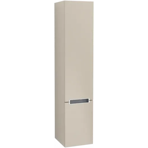 Villeroy & Boch Subway 2.0 Шкаф-пенал, 2 двери, 350 x 1650 x 370 mm, Soft Grey A70900VK