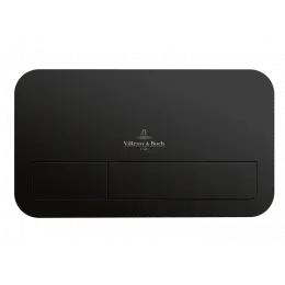 Villeroy & Boch ViConnect Системы ИНСТАЛЛЯЦИИ Kлавиша смыва viconnect 200S, Смыв с 2 объемами, Black Matt 922490AN