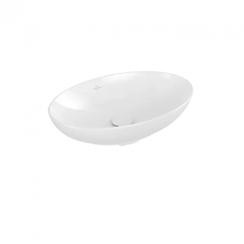 Villeroy & Boch Loop & Friends Раковина для установки на столешницу, 560 x 380 x 120 mm, Альпийский белый, без перелива 4A470101