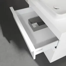 Villeroy & Boch Venticello Тумба под раковину, 2 выдвижных ящика, 757 x 606 x 502 mm, Glossy White / Glossy White A94002DH