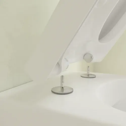 Villeroy & Boch Subway 2.0 Унитаз с открытым смывным краем, настенный, с AntiBac, Альпийский белый AntiBac CeramicPlus 5614R0T2