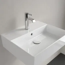 Villeroy & Boch Memento 2.0 Pаковина, 500 x 420 x 140 mm, Альпийский белый CeramicPlus, с переливом, шлифованный 4A225GR1
