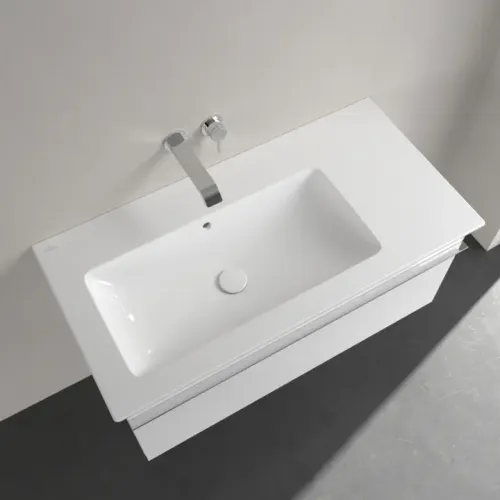 Villeroy & Boch Venticello Pаковина для установки на тумбу, 1000 x 500 x 170 mm, Альпийский белый, с переливом 4134L301
