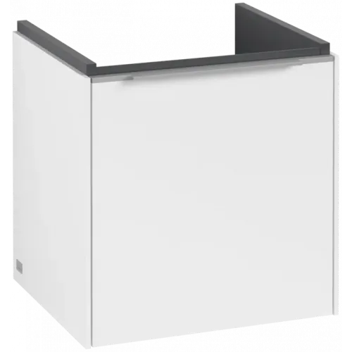 Villeroy & Boch Subway 3.0 Тумба под раковину, 1 дверь, 423 x 429 x 378 mm, Pure White C58100VF