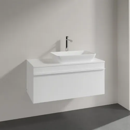 Villeroy & Boch Venticello Тумба под раковину, 1 выдвижной ящик, 957 x 436 x 502 mm, Glossy White / Glossy White A94802DH