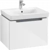 Villeroy & Boch Subway 2.0 Тумба под раковину, 1 выдвижной ящик, 587 x 420 x 454 mm, Glossy White A68710DH