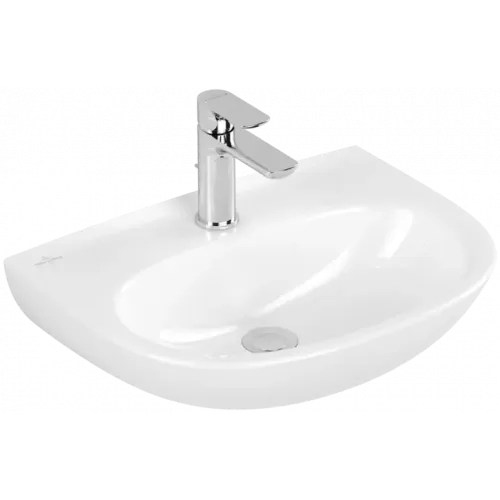 Villeroy & Boch O.novo Раковина компактная, 500 x 380 x 160 mm, Альпийский белый, без перелива 43405101