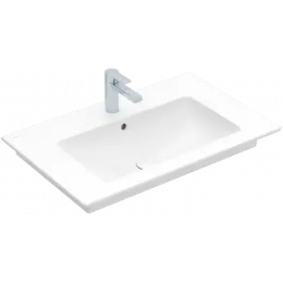 Villeroy & Boch Venticello Pаковина для установки на тумбу, 800 x 500 x 165 mm, Альпийский белый, с переливом 41048L01