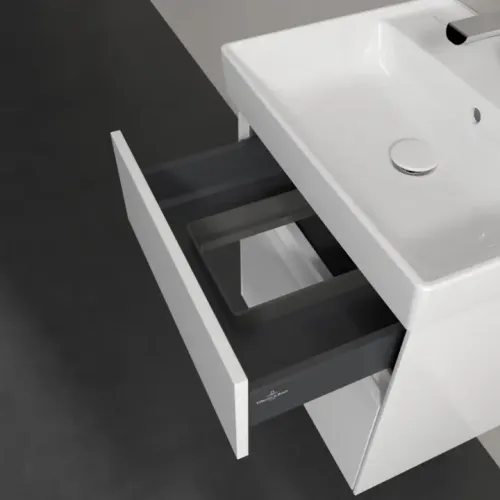Villeroy & Boch Collaro Тумба под раковину, 2 выдвижных ящика, 510 x 546 x 414 mm, Glossy White C00700DH