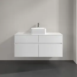 Villeroy & Boch Collaro Тумба под раковину, 4 выдвижных ящика, 1200 x 548 x 500 mm, White Matt / White Matt C04100MS