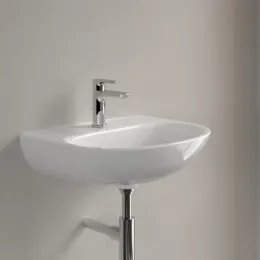 Villeroy & Boch O.novo Pаковина, 550 x 440 x 180 mm, Альпийский белый, без перелива 4A405601