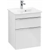 Villeroy & Boch Venticello Тумба под раковину, 2 выдвижных ящика, 466 x 590 x 425 mm, Glossy White / Glossy White A92201DH