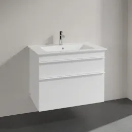 Villeroy & Boch Venticello Тумба под раковину, 2 выдвижных ящика, 753 x 590 x 502 mm, Glossy White / Glossy White A92502DH