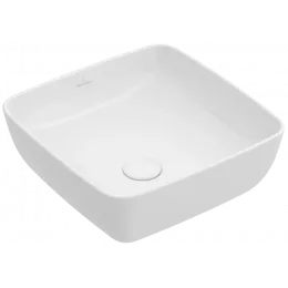 Villeroy & Boch Artis Раковина для установки на столешницу, 410 x 410 x 130 mm, Альпийский белый CeramicPlus, без перелива 417841R1