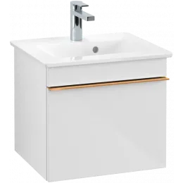 Villeroy & Boch Venticello Тумба под раковину, 1 выдвижной ящик, 466 x 420 x 425 mm, Glossy White / Glossy White A93105DH